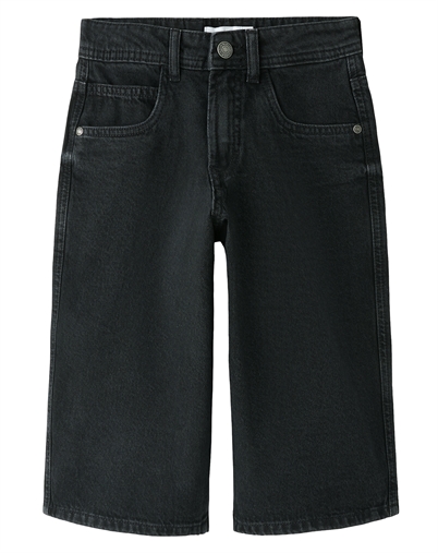 Name it - NKMBen Skater Denim Jorts - Black